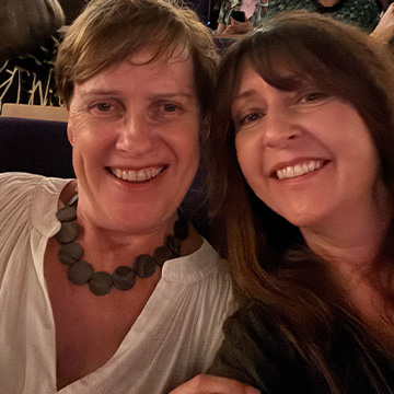 photo of Kimberley Knight with another person