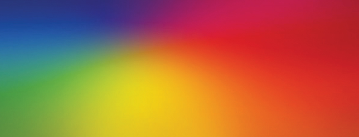Autism week rainbow spectrum gradient