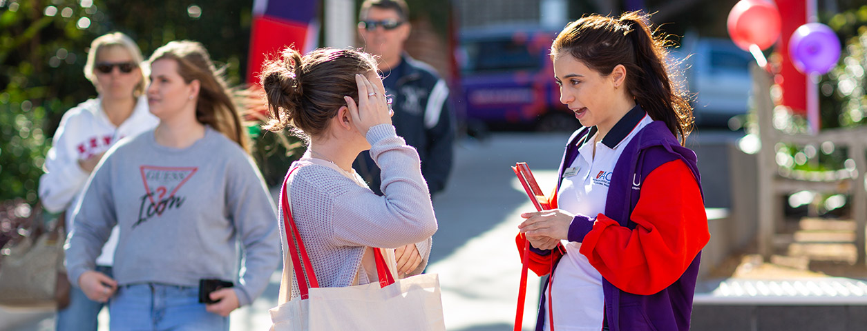 Experiencing university before you start at ACU