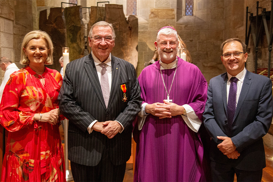 photo of Daubney Papal Award