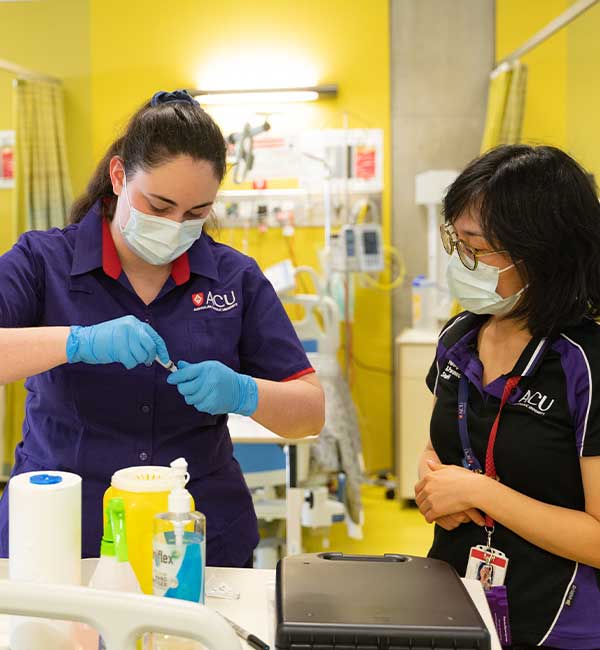 ACU Faculty Health Sciences Work integrated Learning
