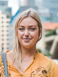 Portrait of ACU student Ella McNulty