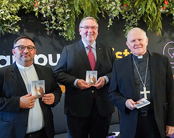  Fr Anthony Casamento the Honourable Martin Daubney Archbishop Mark Coleridge