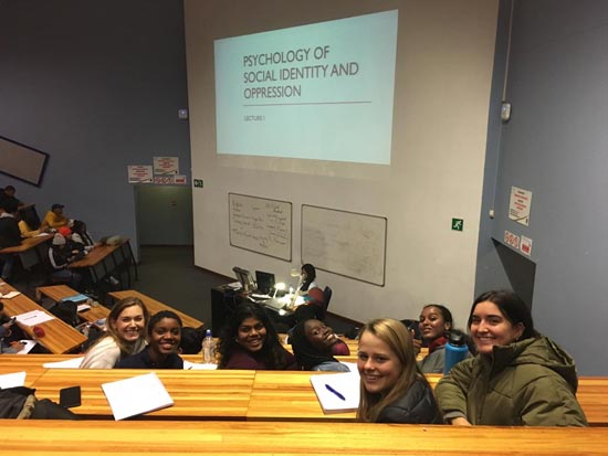  Student Exchange lecture theatre in Cape Town, South Africa.