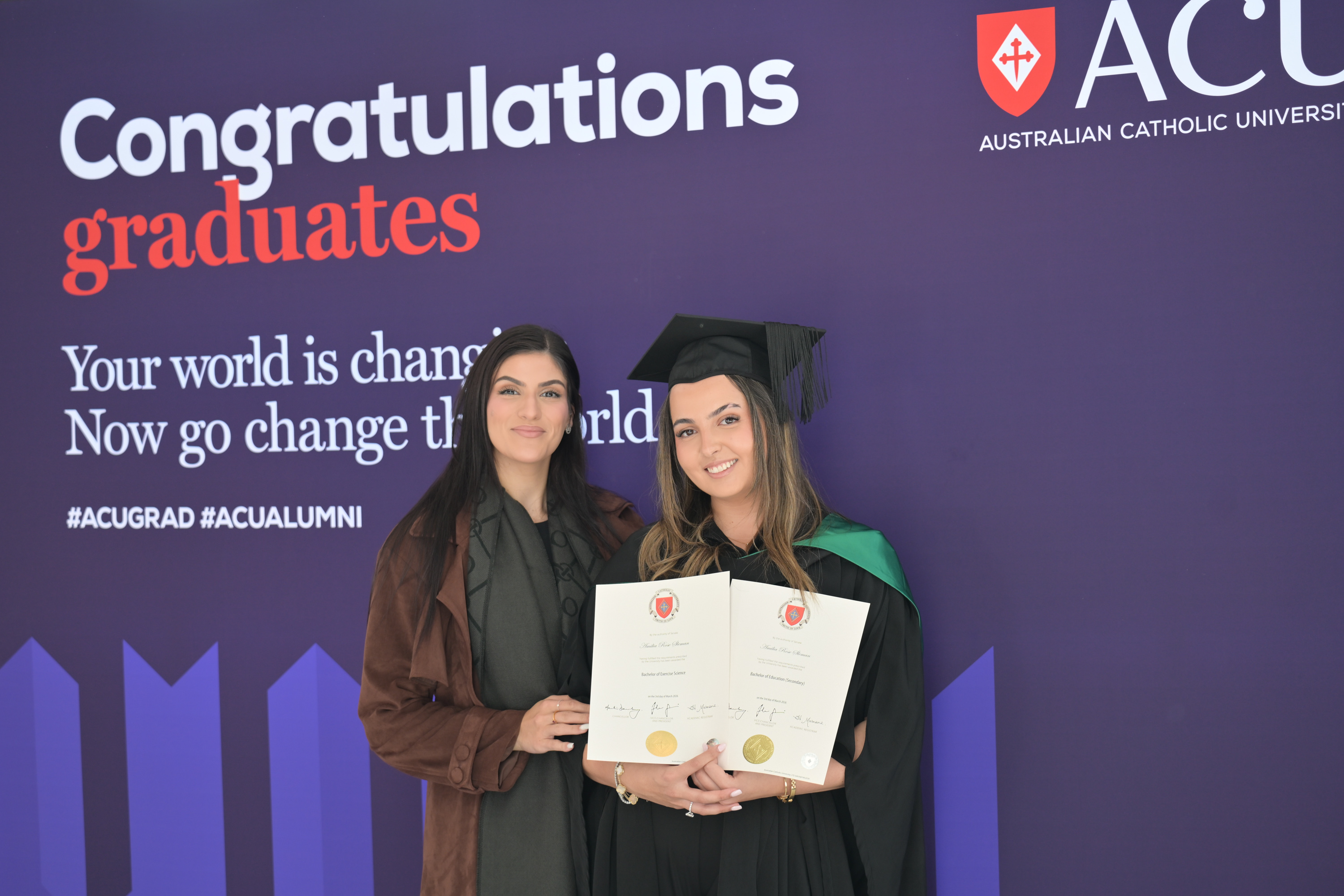 Graduation photo gallery - Semester 1, 2026 - ACU