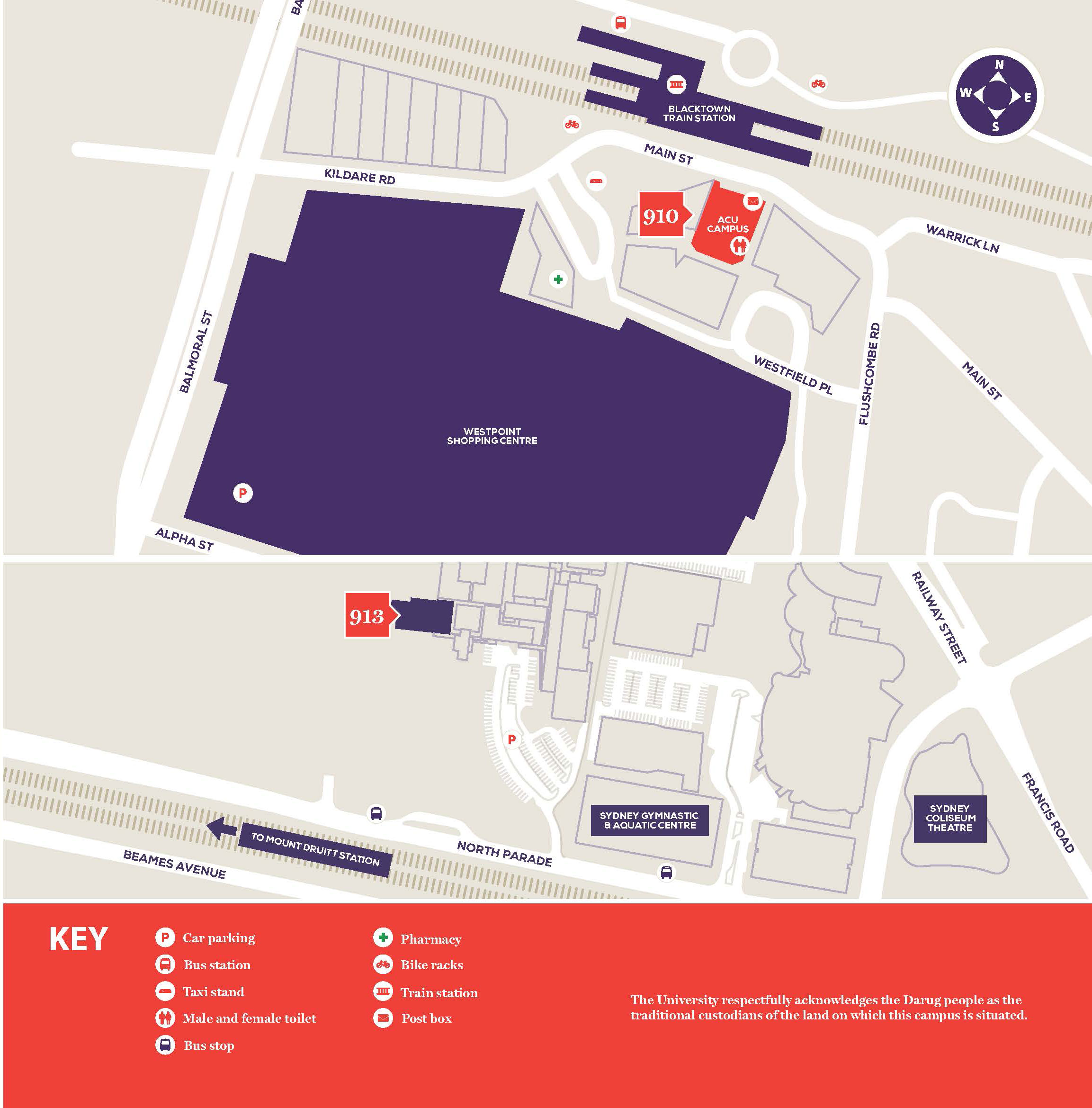 Blacktown campus map 1
