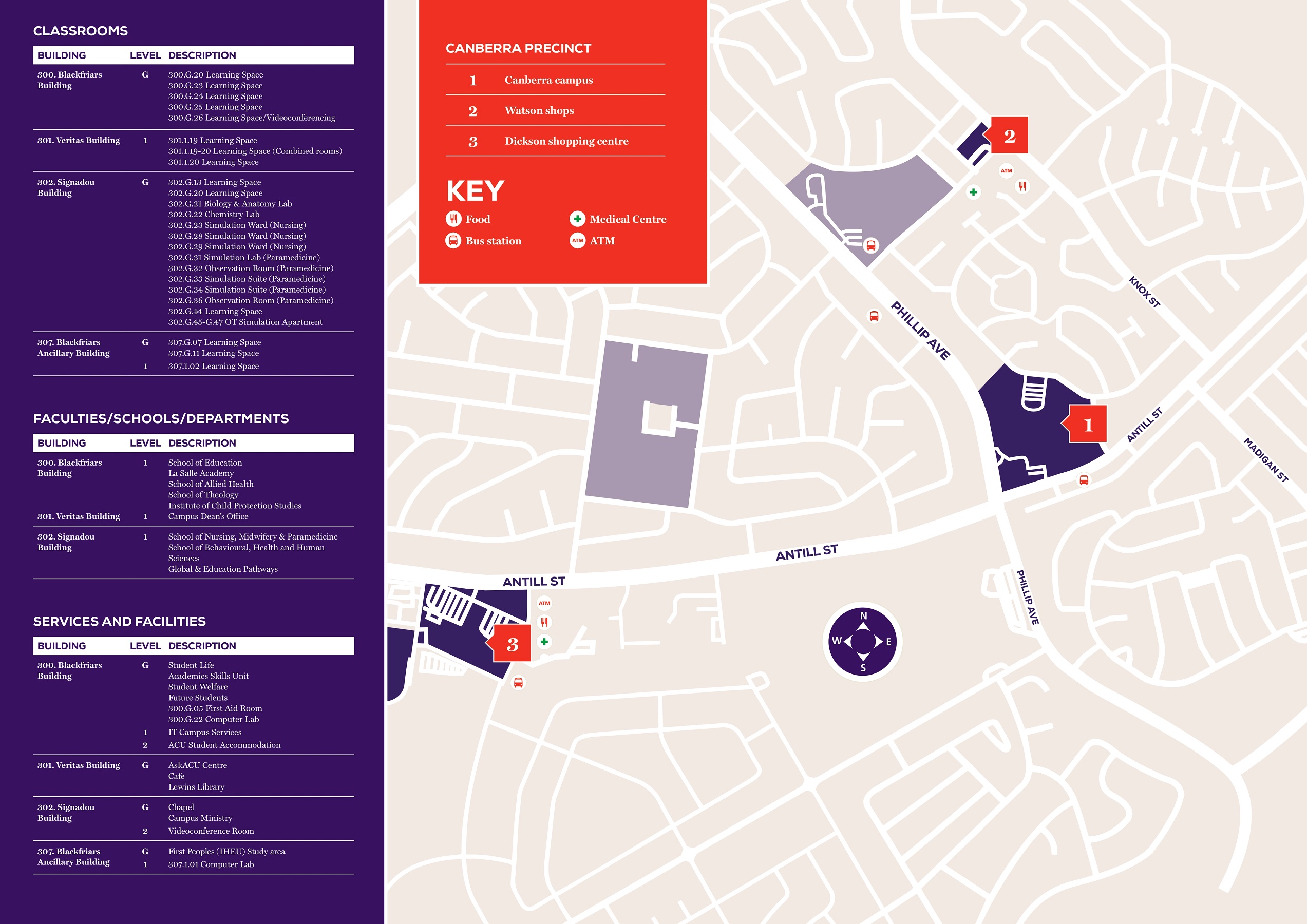 Campus MapsCANBERRAV119Page2