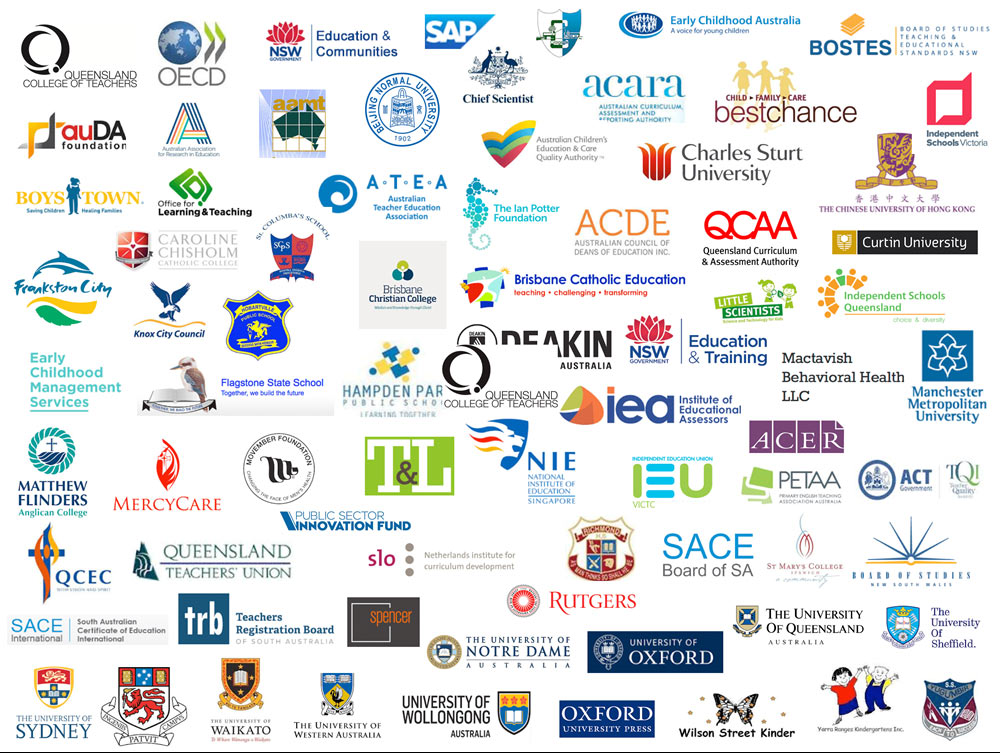 The logos of ILSTE partners.