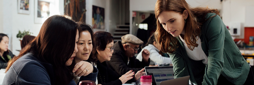 photo of person teaching