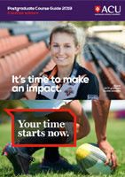 Postgraduate Exercise Science Course Guide cover image